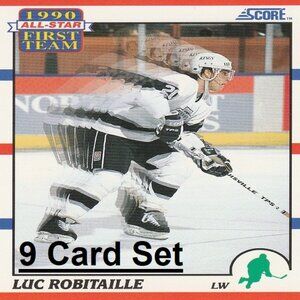 Luc Robitaille Hockey Card Collection
